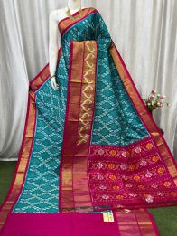 PASKIDSS5A06NCCD06- Ikat silk saree