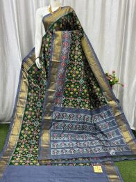 PASKIDSS5A06NCCD09- Ikat silk saree