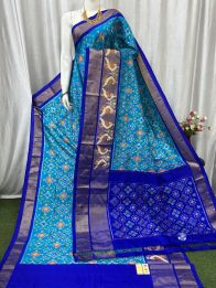 PASKIDSS5A06NCCD13- Ikat silk saree