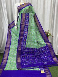 PASKIDSS5A06NCCD15- Ikat silk saree