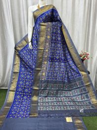 PASKIDSS5A06NCCD17- Ikat silk saree