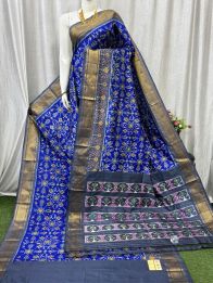 PASKIDSS5A06NCCD27- Ikat silk saree