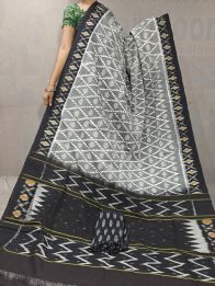 PGMRICTS5A07INDC08- Ikat cotton saree