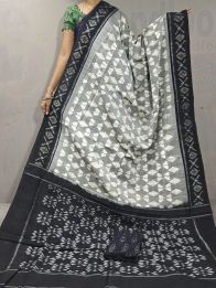PGMRICTS5A07INDC10- Ikat cotton saree