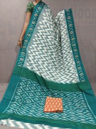 PGMRICTS5A07INDC20- Ikat cotton saree