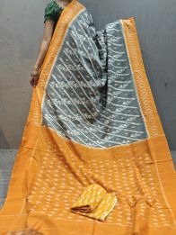 PGMRICTS5A07INDC36- Ikat cotton saree