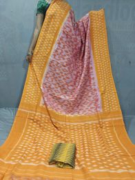 PGMRICTS5A07INDC38- Ikat cotton saree