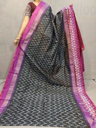 PGMRILWS5A07XECD25- light weight Ikat silk saree