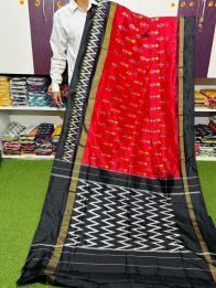 PGMRILWS5A07XZCD01- light weight Ikat silk saree