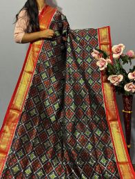 PKISIDSS5A09NDCC11- Ikat silk saree