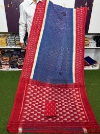 PSRGICTS5A07INCC25- Ikat cotton saree