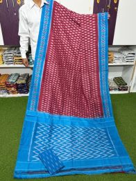 PSRGICTS5A07INCC34- Ikat cotton saree