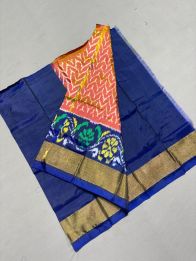 PSSIZSLG5A08IBDC17- Zero Size Ikat Silk Lehenga