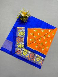 PSSIZSLG5A08IBDC38- Zero Size Ikat Silk Lehenga