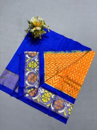 PSSIZSLG5A08IBDC49- Zero Size Ikat Silk Lehenga