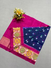 PSSIZSLG5A08IBDC54- Zero Size Ikat Silk Lehenga