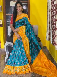PWCKIDSS5A08XSCD11- Ikat silk saree