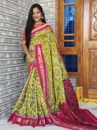 PWCKIDSS5A08XSCD28- Ikat silk saree