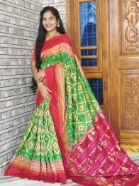 PWCKIDSS5A08XSCD30- Ikat silk saree