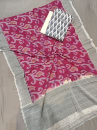 PGMRC3PS5A30IZSC03- Double ikat cotton salwar set