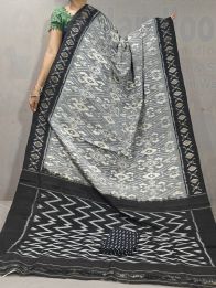 PGMRICTS5Y04INCD14- Ikat cotton saree