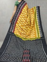 PGMRICTS5Y04INCD51- Ikat cotton saree
