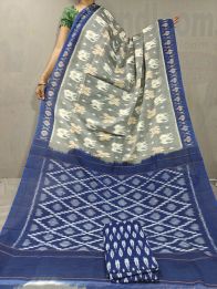 PGMRICTS5Y04INCD54- Ikat cotton saree