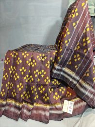 PGMRILWS5Y03XECD30- light weight Ikat silk saree