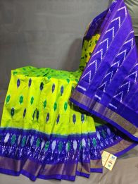 PGMRILWS5Y03XECD41- light weight Ikat silk saree