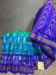 PGMRILWS5Y03XECD43- light weight Ikat silk saree