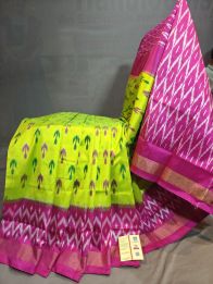PGMRILWS5Y03XECD49- light weight Ikat silk saree
