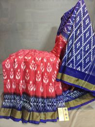 PGMRILWS5Y03XECD50- light weight Ikat silk saree