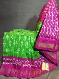 PGMRILWS5Y03XECD54- light weight Ikat silk saree