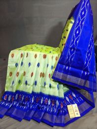 PGMRILWS5Y03XECD56- light weight Ikat silk saree