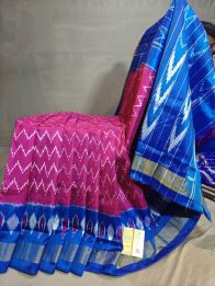 PGMRILWS5Y03XECD63- light weight Ikat silk saree