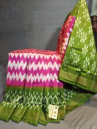 PGMRILWS5Y03XECD65- light weight Ikat silk saree
