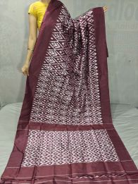 PGMRILWS5Y04SFCD13- light weight Ikat silk saree
