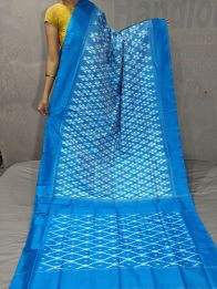 PGMRILWS5Y04SFCD15- light weight Ikat silk saree