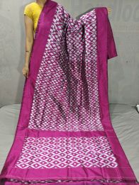 PGMRILWS5Y04SFCD16- light weight Ikat silk saree