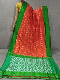 PGMRILWS5Y04SFCD23- light weight Ikat silk saree