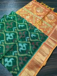 PGMRISCS5Y03EDCD17- Ikat Sico saree
