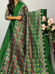 PKISIDSS5A30BECC01- Ikat silk saree