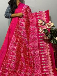 PKISIDSS5A30BECC14- Ikat silk saree