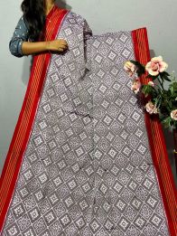 PKISIDSS5A30BECC28- Ikat silk saree