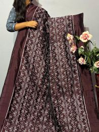 PKISIDSS5A30BECC29- Ikat silk saree