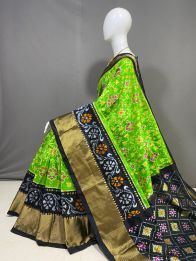 PPHSIDSS5A18BSCC16- Ikat silk saree