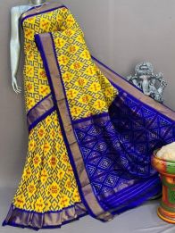 PSNTIDSS5A09NCDC08- Ikat silk saree