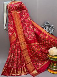 PSNTKBIP5Y04DSCD03- Kanchi border Ikat silk saree