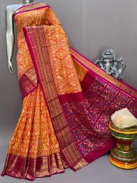 PSNTKBIP5Y04DSCD08- Kanchi border Ikat silk saree