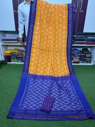 PSRGICTS5A30INCD07- Ikat cotton saree